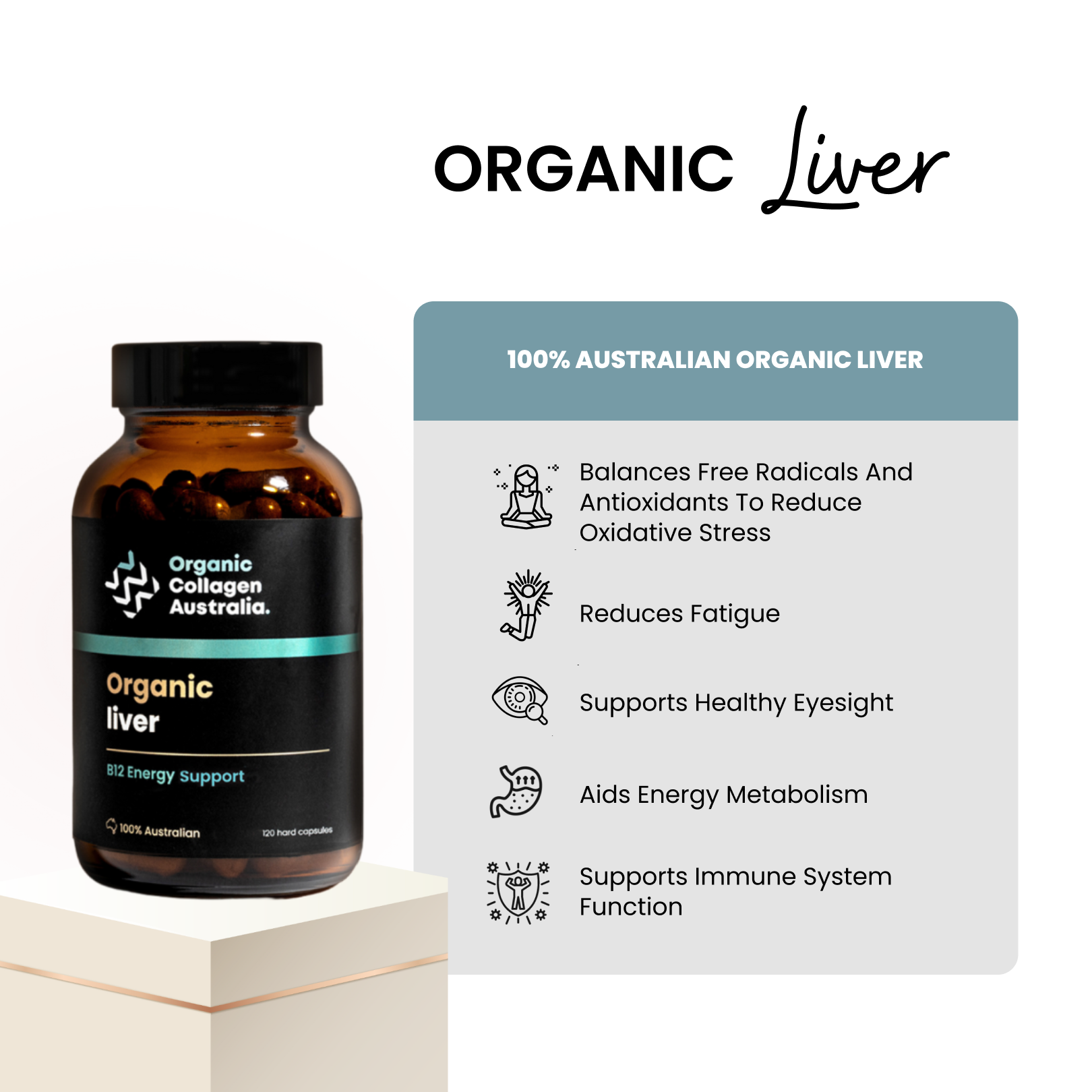 Organic Liver (120 Capsules)