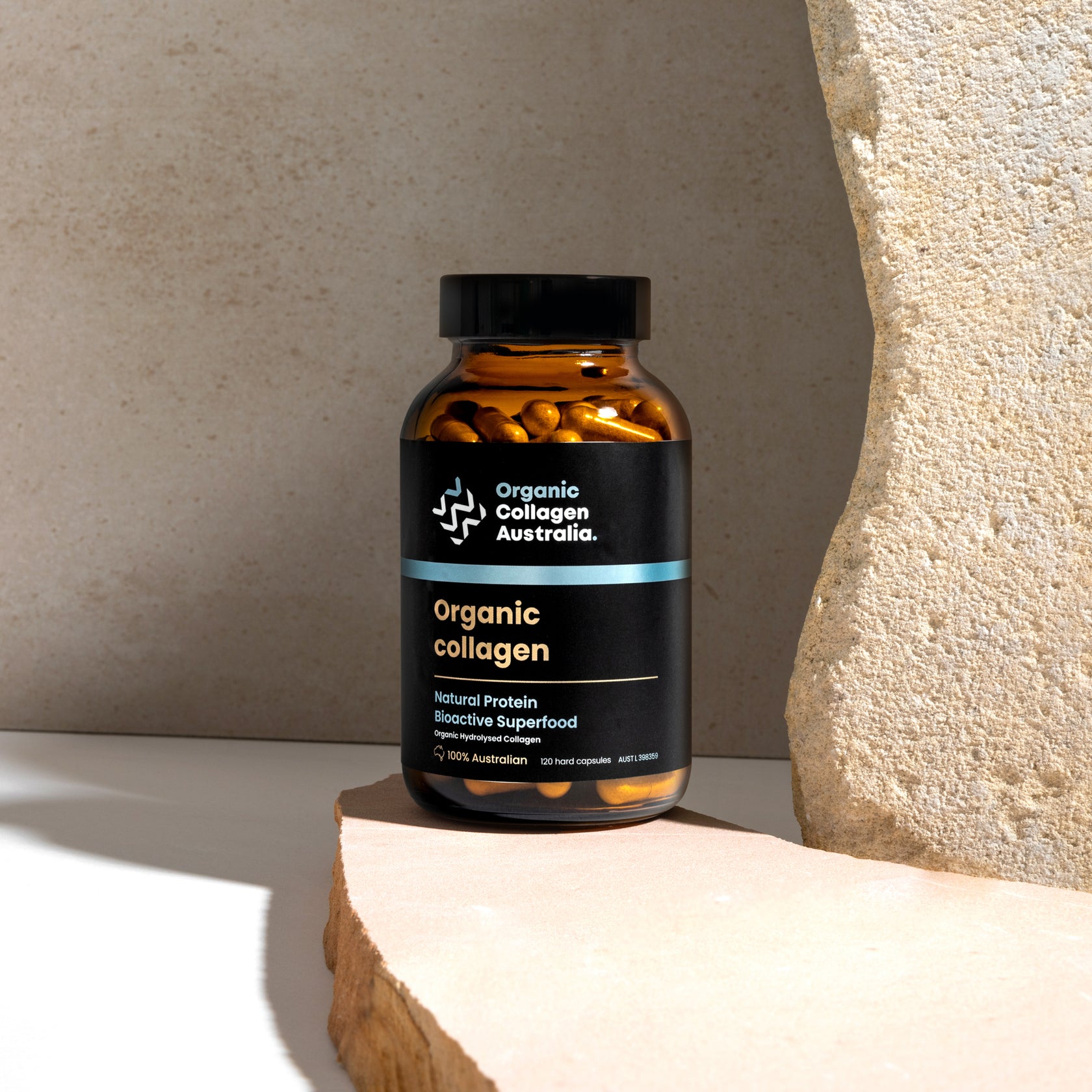 Organic Collagen (120 Capsules) 100 Australian Made Organic